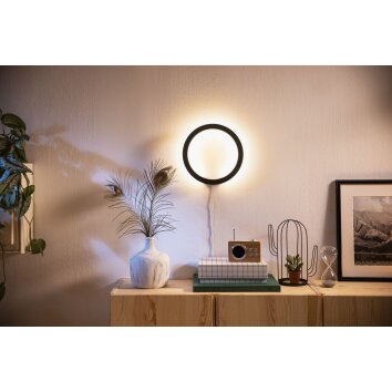 Philips Hue Sana Aplique LED Negro, 1 luz, Cambia de color