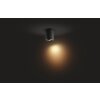 Philips Hue Pillar Lámpara de Techo LED Negro, 1 luz, Mando a distancia