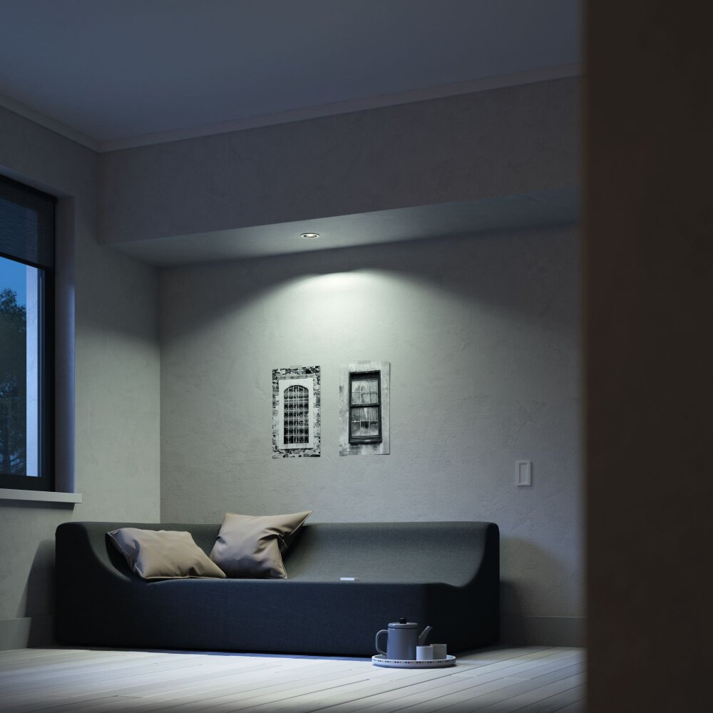 Philips Hue Milliskin Lámpara empotrable LED Aluminio, 1 luz main product photo