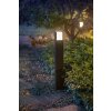 Philips Hue White Fuzo Poste de Jardín LED Negro, 1 luz