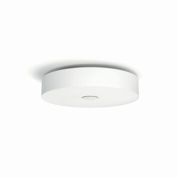 Philips Hue Fair Lámpara de Techo LED Blanca, 1 luz, Mando a distancia