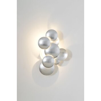 Holländer BOLLADARIA PICCOLO Luminaria de pared LED Plata, 3 luces