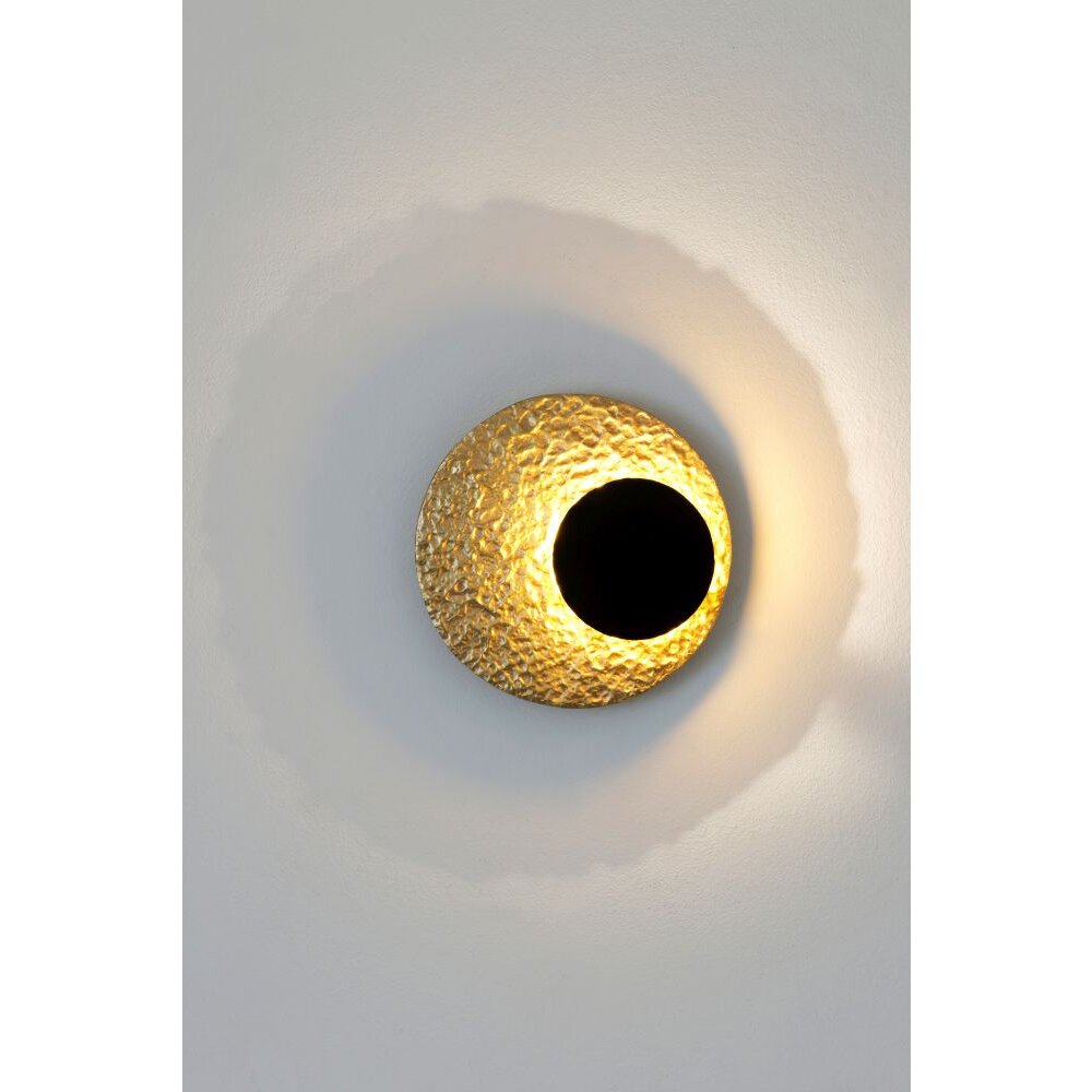 Holländer INFINITY Aplique LED dorado, Negro, 1 luz main product photo