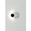 Holländer METEOR Aplique LED Negro, Plata, 1 luz