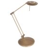 Steinhauer Zodiac Lámpara de Mesa LED Bronce, 4 luces