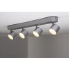 Philips STAR Foco para techo LED Aluminio, Acero inoxidable, 4 luces