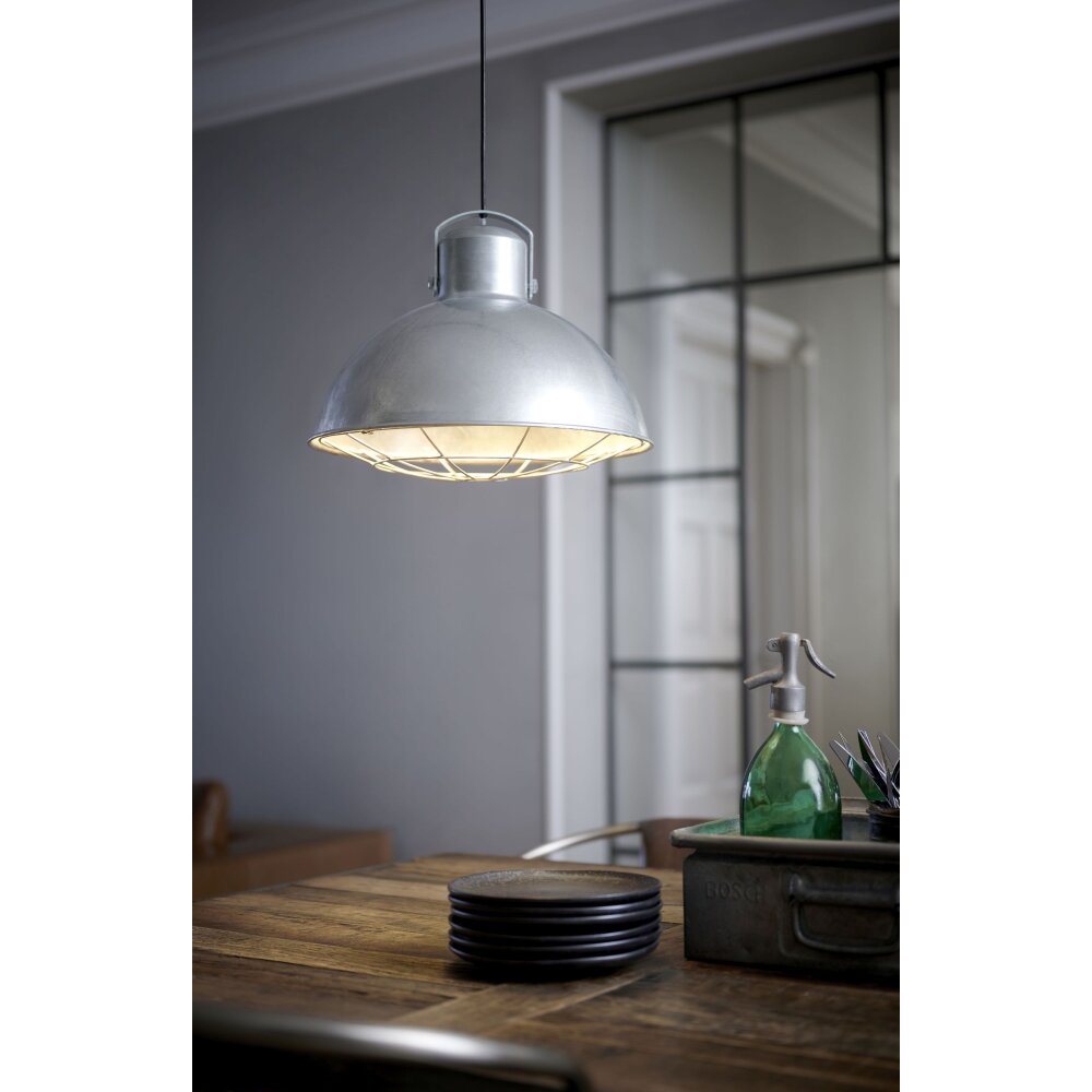Nordlux PORTER Lámpara Colgante Plata, 1 luz main product photo