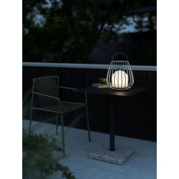 Nordlux JIM Lámpara de mesa LED Gris, 1 luz