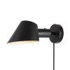 Design For The People by Nordlux STAY Aplique Negro, 1 luz