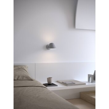 Design For The People by Nordlux STAY Aplique Gris, 1 luz