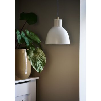 Nordlux POP Lámpara Colgante Beige, 1 luz