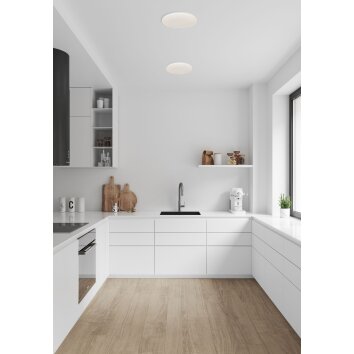 Nordlux VIC Lámpara de Techo LED Blanca, 1 luz