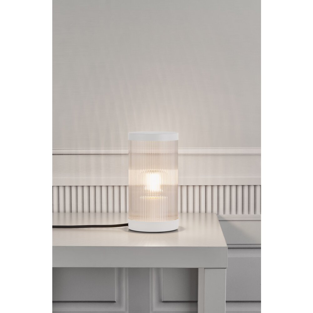 Nordlux COUPAR Lámpara de mesa Transparente, claro, Blanca, 1 luz main product photo
