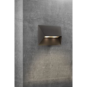 Nordlux PONTIO Aplique para exterior Negro, 1 luz