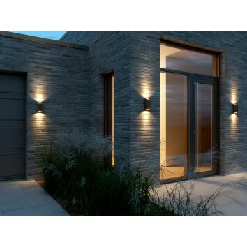 Nordlux NICO Aplique para exterior Color óxido, 1 luz