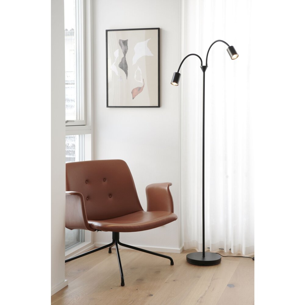 Nordlux EXPLORER Lámpara de Pie Negro, 1 luz main product photo