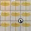 Huallilemu Lámpara de Pie LED Latón, 2 luces