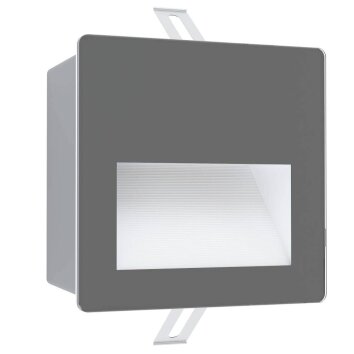 Eglo ARACENA Foco empotrable de pared LED Negro, Blanca, 1 luz
