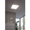 Eglo SALOBRENA-C Lámpara de Techo LED Blanca, 1 luz, Mando a distancia, Cambia de color