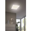 Eglo SALOBRENA-C Lámpara de Techo LED Blanca, 1 luz, Mando a distancia, Cambia de color