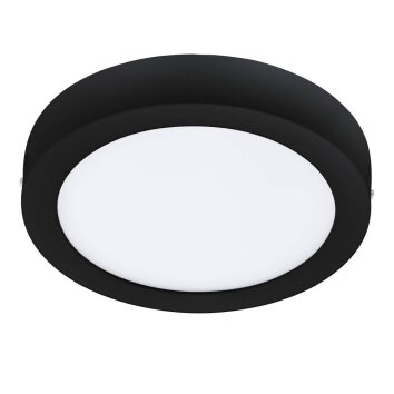 Eglo FUEVA-Z Lámpara de Techo LED Negro, 1 luz