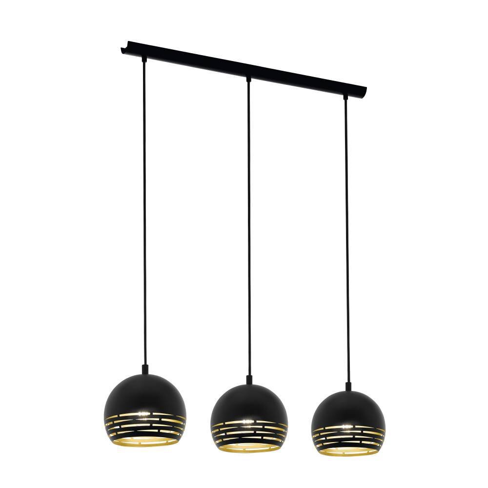 Eglo CAMASTRA Lámpara Colgante dorado, Negro, 3 luces main product photo