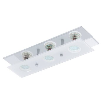 Eglo ARBORIO Lámpara de Techo LED Cromo, 3 luces