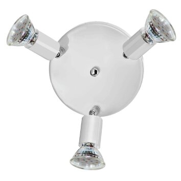 Eglo MINI Lámpara de Techo LED Blanca, 3 luces