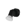 Eglo BUZZ-LED Aplique Negro, 1 luz