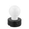 Eglo RAFAELA Lámpara de mesa LED Negro, Blanca, 1 luz