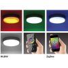 Paul Neuhaus Q-LENNY Lámpara de Techo LED Antracita, 1 luz, Mando a distancia, Cambia de color