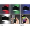 Paul Neuhaus Q-AMIN Aplique LED Antracita, 1 luz, Mando a distancia, Cambia de color