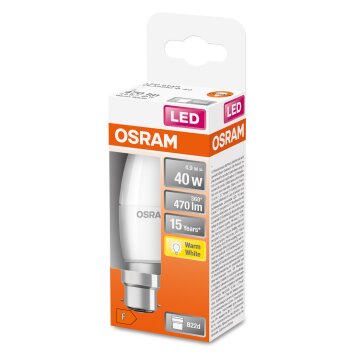 OSRAM LED STAR LED B22d 4,9 W 2700 Kelvin 470 Lumen