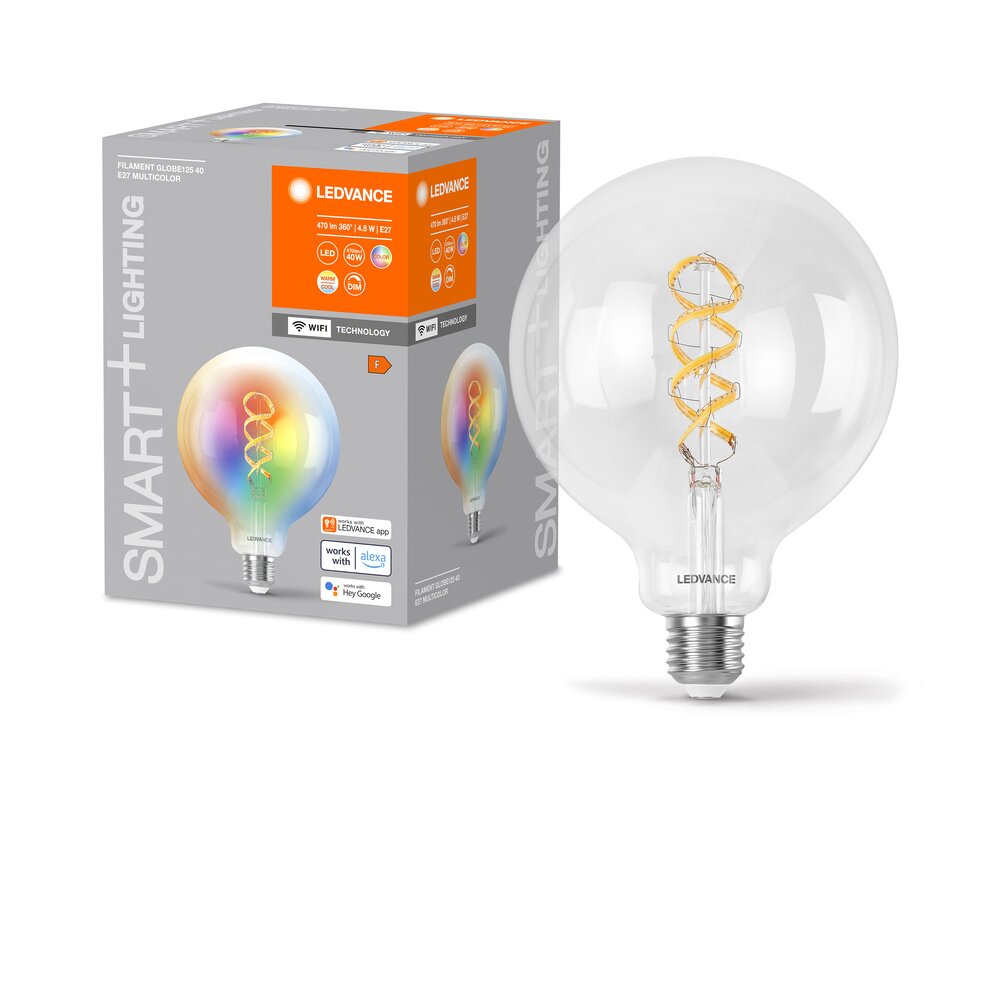 LEDVANCE SMART+WIFI LED E27 4,8 W 2700-6500 Kelvin 470 Lumen main product photo
