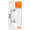 LEDVANCE SPOT Lámpara de Techo Plata, 2 luces