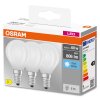 OSRAM CLASSIC P Juego de 3 LED E14 5,5 watt 4000 Kelvin 806 Lumen