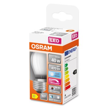 OSRAM SUPERSTAR LED E27 3,4 W 4000 Kelvin 470 Lumen