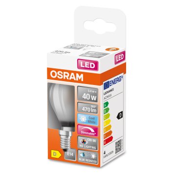 OSRAM SUPERSTAR LED E14 3,4 W 4000 Kelvin 470 Lumen