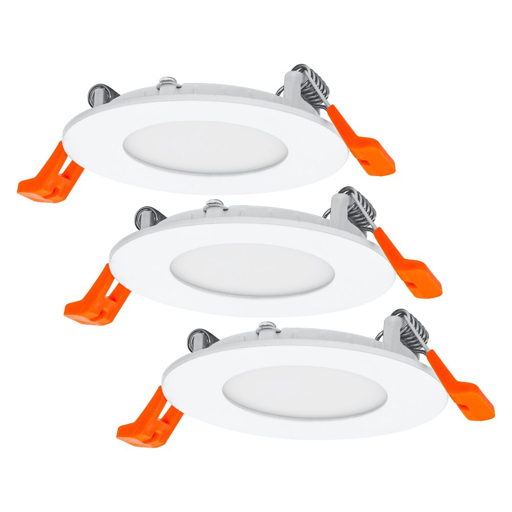 LEDVANCE DOWNLIGHT SLIM Lámpara empotrable Blanca, 3 luces main product photo