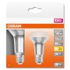 OSRAM LED STAR Juego de 2 E27 2,6 W 2700 Kelvin 210 Lumen