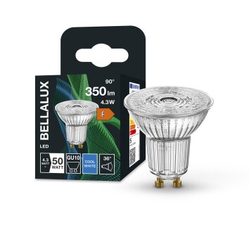 BELLALUX® BELLALUX® LED GU10 4,3 W 4000 Kelvin 350 Lumen