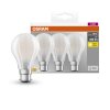 OSRAM CLASSIC A Juego de 3 LED B22d 6,5 watt 2700 Kelvin 806 Lumen