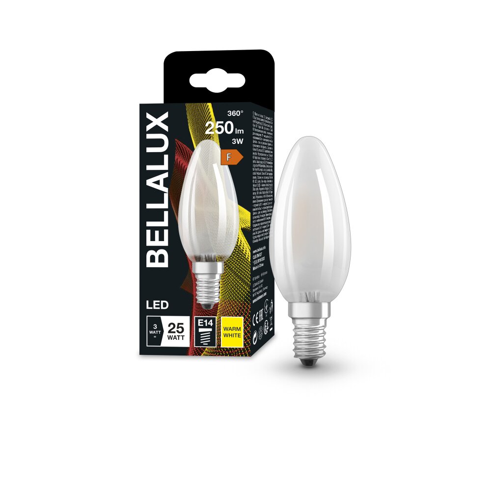 BELLALUX® LED E14 2,5 W 2700 Kelvin 250 Lumen main product photo