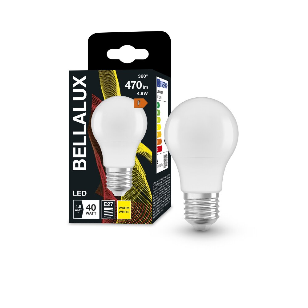 BELLALUX® LED E27 4,9 W 2700 Kelvin 470 Lumen main product photo