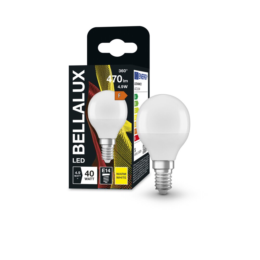 BELLALUX® LED E14 4,9 W 2700 Kelvin 470 Lumen main product photo
