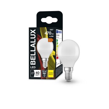 BELLALUX® LED E14 4,9 W 2700 Kelvin 470 Lumen