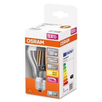OSRAM LED Retrofit E27 6,5 W 2700 Kelvin 640 Lumen