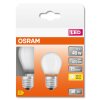 OSRAM LED Retrofit Juego de 2 E27 4 watt 2700 Kelvin 470 Lumen