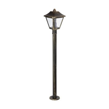 LEDVANCE ENDURA® Poste de Jardín dorado, Negro, 1 luz