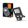 LEDVANCE ENDURA® Foco proyector jardin Gris, 1 luz, Sensor de movimiento